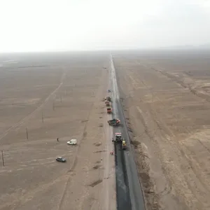 نمای هوایی دالی اوت از راهسازی